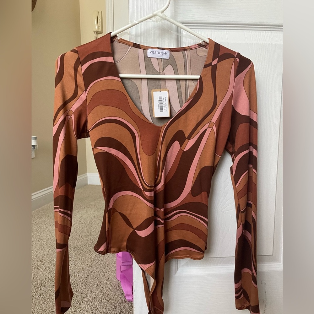 NWT Vestique retro bodysuit